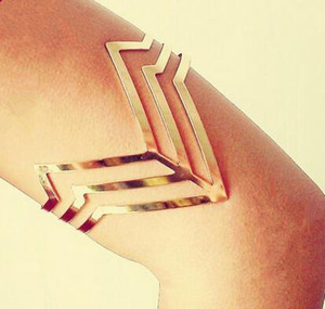 Nuevo estilo, superventas, aleación de cobre, Punk Rock, brazalete abierto exagerado para mujer, ocasión de fiesta - Product Image 2