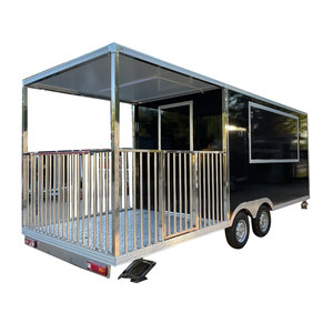 Rimorchio Mobile a buon mercato nuovo Remorque caravan rimorchio Fast Food Mobile rimorchio pieno attrezzato indiano Usa per la vendita - Product Image 6