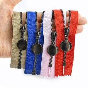 ซิปโลหะปลายปิดและซิปโลหะ3 # ตกแต่งเสื้อผ้าแฟชั่นตามสั่ง - Product Image 4