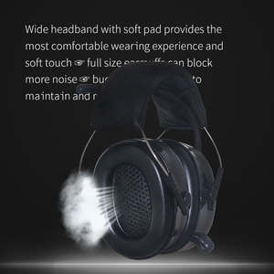 Беспроводные наушники для защиты слуха, Bluetooth, шумоподавляющие, защищенные, охотничьи наушники - Product Image 5