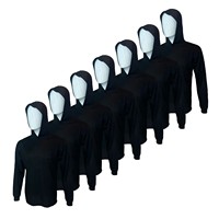 Camisa de Trabajo de Seguridad Reflectante con Logotipo Personalizado, Manga Larga con Capucha para Hombres, Trabajadores de Jardinería al Aire Libre