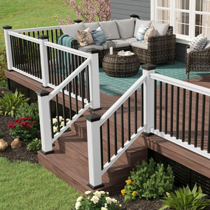 Ekoo phong cách hiện đại Patio nhôm boong lan can ban công mái sân thượng hàng rào trang trí - Product Image 4