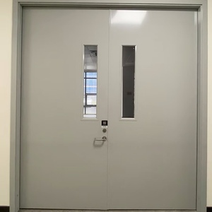 Fireproof <strong>Door</strong> Class a Plywood <strong>Door</strong> Side Opening Postmodern Design Certified Flame Retardant Smoke-Proof for Apartment School - Product Image 5