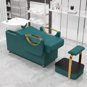 Chaise de lavage de cheveux de salon de coiffure confortable et réglable, design moderne contemporain, vente en gros de mode, échantillon gratuit, 2026 MORE DESIGN - Product Image 3