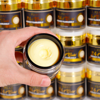 Meilleures ventes Booster d'éclat et formule hydratante anti-âge avec niacinamide Crème blanchissante raffermissante et éclaircissante à l'or 24 carats