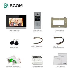 ระบบอินเตอร์คอม Poe IP65 สำหรับภายในอาคาร รองรับ 6 ห้องพัก ระบบ Tuya Wifi โทรศัพท์ประตูแบบมีเสียง หน้าจอสัมผัส วิดีโออินเตอร์คอม ปุ่มกดแบบแฮนด์ฟรี รองรับ <span class=keywords><strong>Sip</strong></span> - Product Image 6