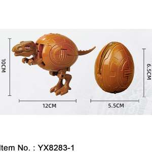 Juego de Juguetes de Huevos de <span class=keywords><strong>Dinosaurio</strong></span> Transformables 2022, Cápsula de Regalo, Juguete de <span class=keywords><strong>Dinosaurio</strong></span> - Product Image 2