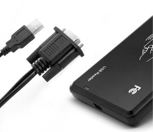Lector RFID de 13.56Mhz RS232 USB, Lector de Tarjetas IC, Control de Acceso <span class=keywords><strong>Decimal</strong></span>, Lector de Tarjetas NFC Inteligente 10H - Product Image 5