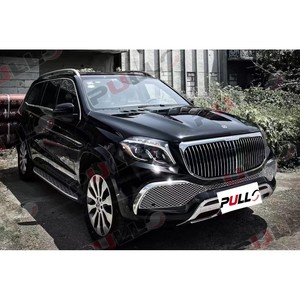 Pièces de voiture pour <span class=keywords><strong>Mercedes</strong></span> Benz <span class=keywords><strong>GLS</strong></span> X166 2015 2016 2017 <span class=keywords><strong>2018</strong></span> 2019 changement au modèle maybach pare-chocs avant et arrière avec calandre - Product Image 1