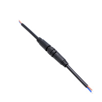 Connecteur étanche M12 2-8 broches mâle-femelle IP67, câble de capteur LED industriel, type à vis