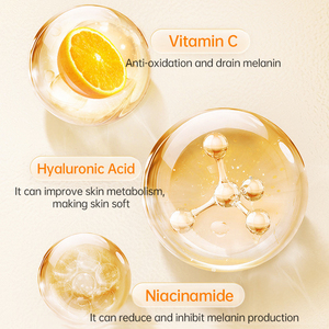 Oem/ODM nhãn hiệu riêng Vitamin C Kem dưỡng ẩm tàn nhang nhăn <span class=keywords><strong>Dark</strong></span> Spot Remover đen làm trắng da làm săn chắc Mặt Kem - Product Image 4