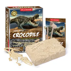 2024 popular brinquedo infantil crocodilo brinquedo de escavação brinquedo de festa kit de escavação para crianças