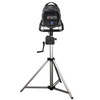 Projecteur LED de suivi 1000W en gros pour usine avec panneau de contrôle et support, zoom linéaire et fonction de mise au point de 6 à 10 degrés