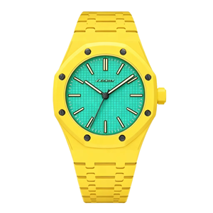 Orologio al Quarzo Elegante da Uomo per Affari, Impermeabile con Cinturino in Silicone e Quadrante in Vetro Minerale, Resistenza <span class=keywords><strong>all</strong></span>'<span class=keywords><strong>Acqua</strong></span> 3BAR - Product Image 4