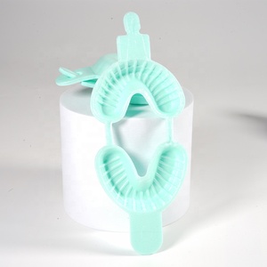 Hot Sale Dental Disposable Material Supply Colourful Plastic Dental Impression Tray