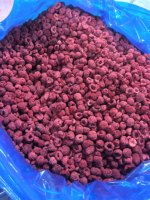Frambuesas Rojas Congeladas Enteras de Alta Calidad, Fruta Seca en Stock para Venta al por Mayor