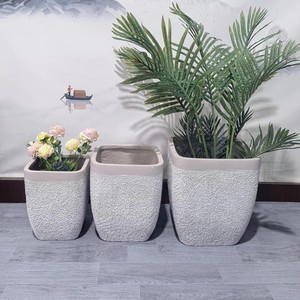 Macetas Impermeables para Exteriores, Duraderas, Resistentes a la Intemperie, para Jardín, Patio, Balcón, Decoración, Tamaño Grande - Product Image 6