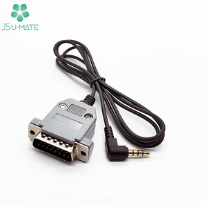 Tùy Chỉnh Db15 VGA Để 2.5Mm 3.5Mm Jack Kết Nối Âm Thanh Cáp D-SUB 15 Pin Db15 Nam Adapter Cáp Truyền Thông - Product Image 5