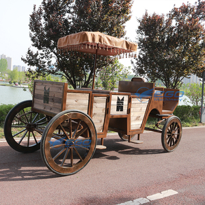 Vente directe usine 2025 – Carrosse royal électrique de luxe à quatre roues pour le tourisme, véhicule de mariage et wagon de promenade - Product Image 3