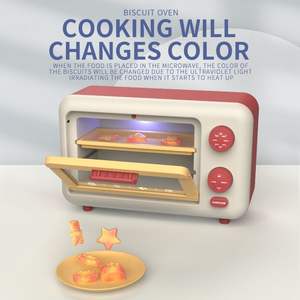 Juego de Juguetes de Cocina para Niños con <span class=keywords><strong>Microondas</strong></span> y <span class=keywords><strong>Horno</strong></span>, Efectos de Luz y Sonido, Material Plástico, para Niños de 4 a 6 Años - Product Image 3