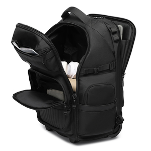 Ozuko 9820 cán máy tính xách tay trường hợp máy tính bánh xe đẩy Túi 13 inch máy tính xách tay TSA phê duyệt thực hiện trên khóa xử lý Skate bánh xe - Product Image 3