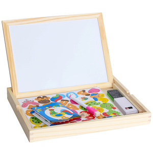 2020 nuevos rompecabezas magnético tablero de dibujo promoción Juguetes Educativos de madera rompecabezas de animales para niños - Product Image 3