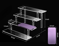 Usine En Gros Acrylique Lotion Organisateur Acrylique Cupcake Buffet Alimentaire Stand Présentoir Riser