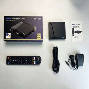 We2usat K3 PRO+ Android 12 TV Streaming Device Allwinner H618 Quad Core 4GB 32GB 6K Smart Media Box 2.4G 5G Wifi6 BT5.0 1000M LA - Product Image 1