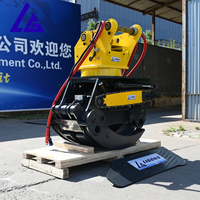 Scie à grappin pour excavatrice SH75U/ZX60 - Coupe précise et force de préhension élevée pour l'éclaircissement et la taille forestiers