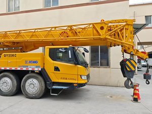 Exportation préférentielle de 55 tonnes de grues de camion d'occasion d'origine, service complet de logistique internationale qy55kc qy80kc - Product Image 2