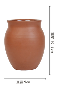 Taza <span class=keywords><strong>Artesanal</strong></span> de Cerámica para Tequila Cantaritos, Arcilla de Terracota Mexicana, Vasos para Beber de 10 Onzas - Product Image 2