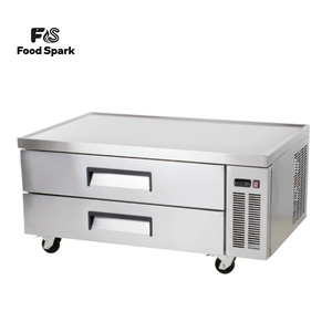 Réfrigérateur de base de chef de style américain de 1,2 m <span class=keywords><strong>avec</strong></span> tiroirs, base à tiroirs pour médicaments, base de chef réfrigérée commerciale - Product Image 2