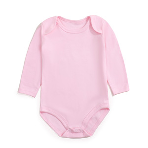Offre Spéciale nouveau-né tissu 100% coton bébé barboteuses manches longues bébé Onesie fille garçon barboteuse body combinaison - Product Image 5