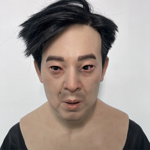 Máscara Humana de Silicona Personalizada Más Popular del 2026, Máscara Realista de Cabeza Completa para Uso en Redes Sociales - Product Image 5