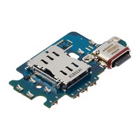 Versión de EE. UU. Para Galaxy S24 con lector de tarjetas Sim Placa de puerto de carga Placa base de teléfono móvil