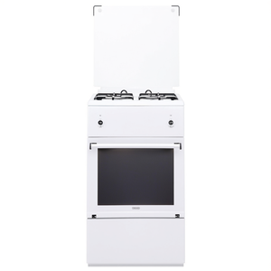 Four à gaz Cucina 4 zones avec four électrique DL554EW2 Blanc 50x55x84cm Appareil de cuisine encastrable - Product Image 2