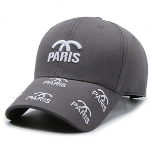 Nuovo Cappello <span class=keywords><strong>da</strong></span> Sole Unisex Oxford 2024, Stile Chanel, in Puro Cotone con Visiera Rigida e Lettera Ricamata - Product Image 5