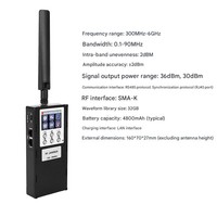 Portable Vector RF Signal Generator 300M-6GHz RF Signal Source High-Performance Analog Full-Band