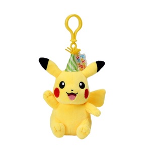 Porte-clés en peluche <span class=keywords><strong>Pok</strong></span>émon <span class=keywords><strong>Pikachu</strong></span>, poupée ours avec broderie Squirtle Bulbasaur, pendentif pour sac à dos, accessoires de sac - Product Image 4