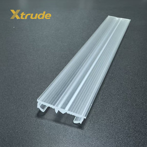 High Quality Linda Extruded Linear LED <strong>Lens</strong> 40mm <strong>Aspheric</strong> Acrylic/PMMA Extrusion <strong>Lens</strong> 60 90 ASYM Double Asymmetrical Beam - Product Image 4