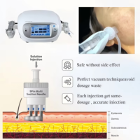 Injecteur d'eau portable Derma Shine PRO avec contrôle précis de la profondeur pour la thérapie de rajeunissement de la peau
