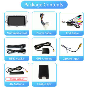 Reproductor Multimedia para Auto 4G LTE de 9 Pulgadas con Android 10, Pantalla IPS/OLED, Sistema de Navegación GPS para <span class=keywords><strong>Prius</strong></span> 2009-2015 - Product Image 3