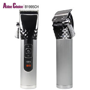 신상품 살롱 무선 t 블레이드 이발사 트리머 습식 건식 면도기 전문 헤어 클리퍼 헤어 배터리 트리머 - Product Image 1