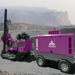 Raupen-DTH-Bohrgerät Bergbau-Sprengbohrmaschine Hydraulisches Bohrgerät - Product Image 3