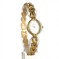 Montre à quartz pour femme avec cadran imitation perle de 19 mm, affichage à aiguilles, fenêtre en verre, dernier design tendance