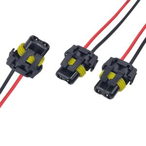 9005 9006 автомобильный кабель в сборе <span class=keywords><strong>2</strong></span>-контактный керамический разъем высокопроизводительный жгут проводов для противотуманных фар и фар - Product Image 4