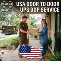 Fournisseur de services logistiques stable de la Chine vers les États-Unis, transport maritime, transport aérien express, expédition de conteneurs LCL FCL, livraison à domicile en Californie