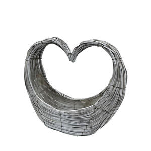 Panier de rangement de jardin extérieur en copeaux de bois naturel, fait main, écologique, au design classique pour plantes vertes - Product Image 6