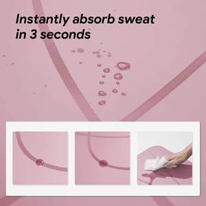 Custom Advanced 4mm Thick Eco-friendly Sports Fitness Home Workout Anti slip Tear pink <b>Large</b> Yoga <b>Mat</b> Rank - Product Image 4