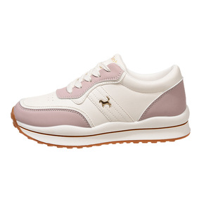 Zapatillas Deportivas Blancas con Suela Gruesa, Versátiles, Ligeras, con Bloques de Color, Casuales, para Mujer, Primavera 2026 - Product Image 6
